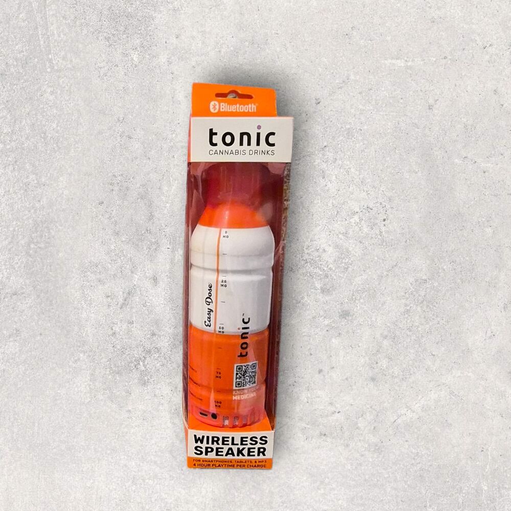 Tonic Cannabis Drinks Bluetooth Wireless Speaker (Promotional Bottle Style)